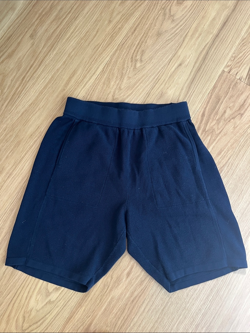 Rapha Men's Proteam Navy Transfer Medal Knit Shorts size M